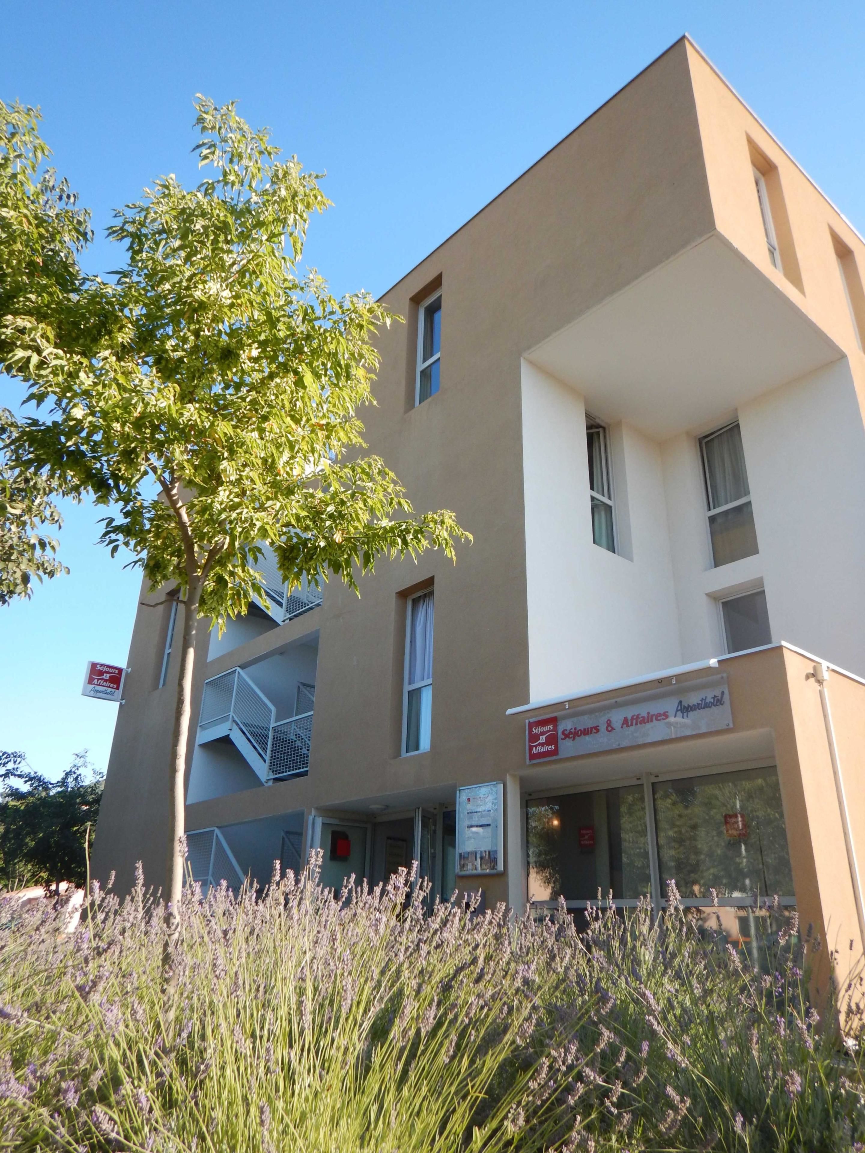 Façade de l’hébergement