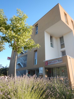 Façade de l’hébergement 