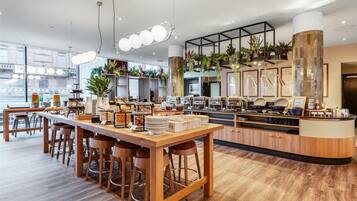 Daily buffet breakfast (GBP 16 per person)