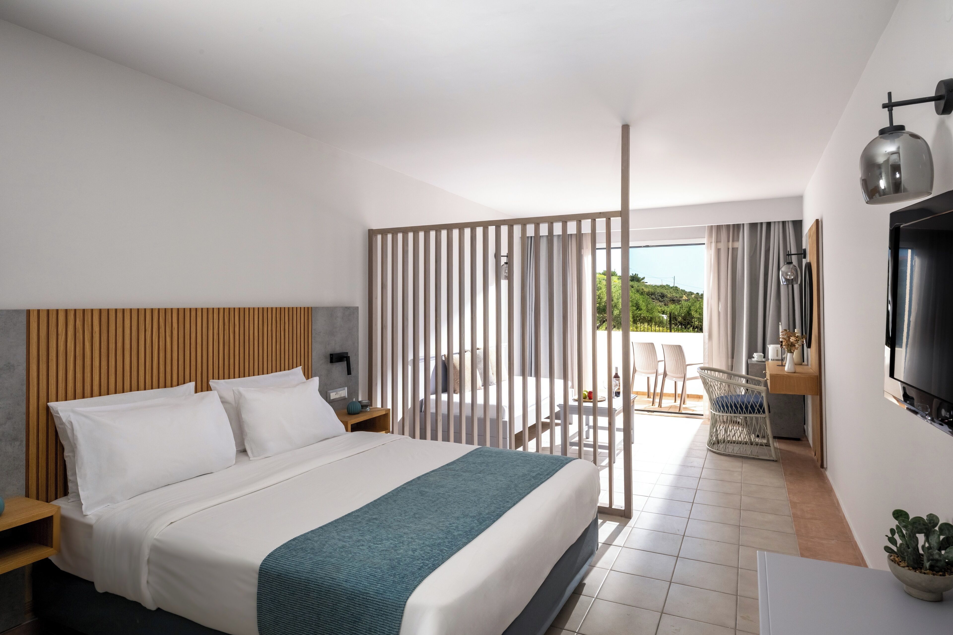 Caja de seguridad en la habitación, cortinas blackout y wifi gratis 