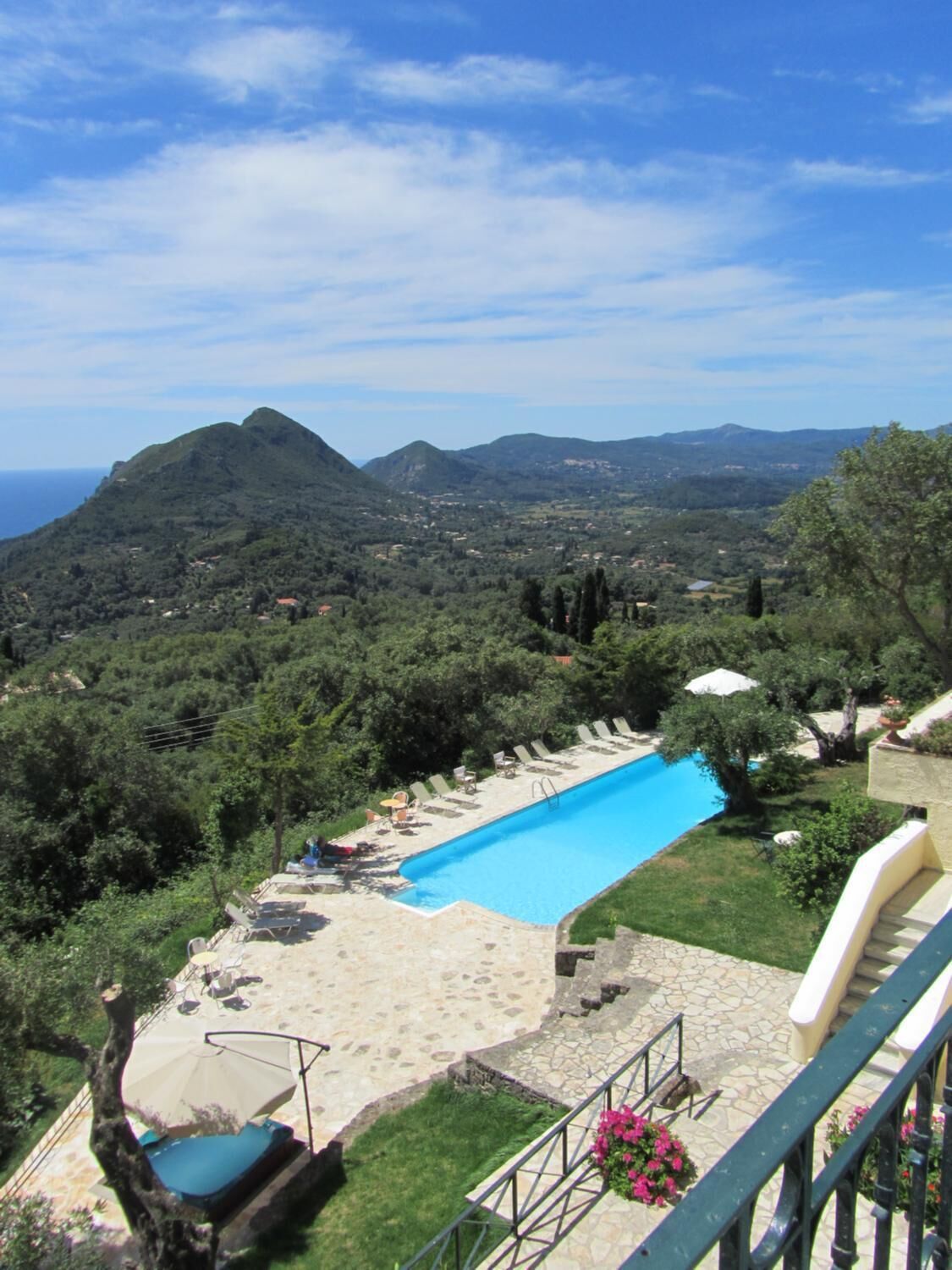 Alberca al aire libre 