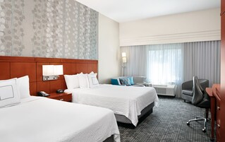 Premium bedding, individually decorated, individually furnished, desk