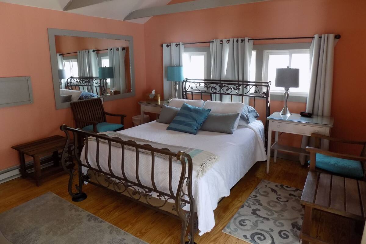Casa de campo, 1 cama de matrimonio (The Bungalow) | 1 dormitorio y ropa de cama de alta calidad