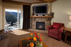 Villa, 2 Schlafzimmer, barrierearm, Nichtraucher (Communications) | Wohnbereich