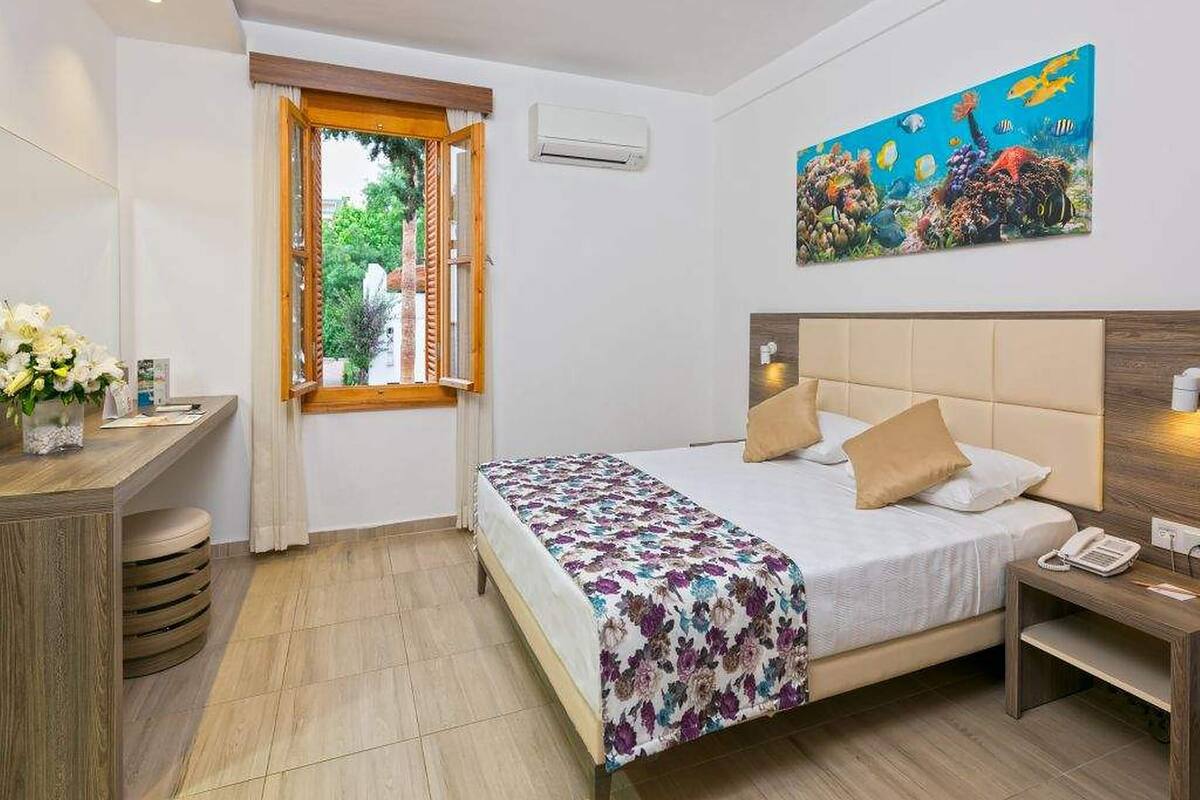 Minibar, WiFi (surcharge), bed sheets