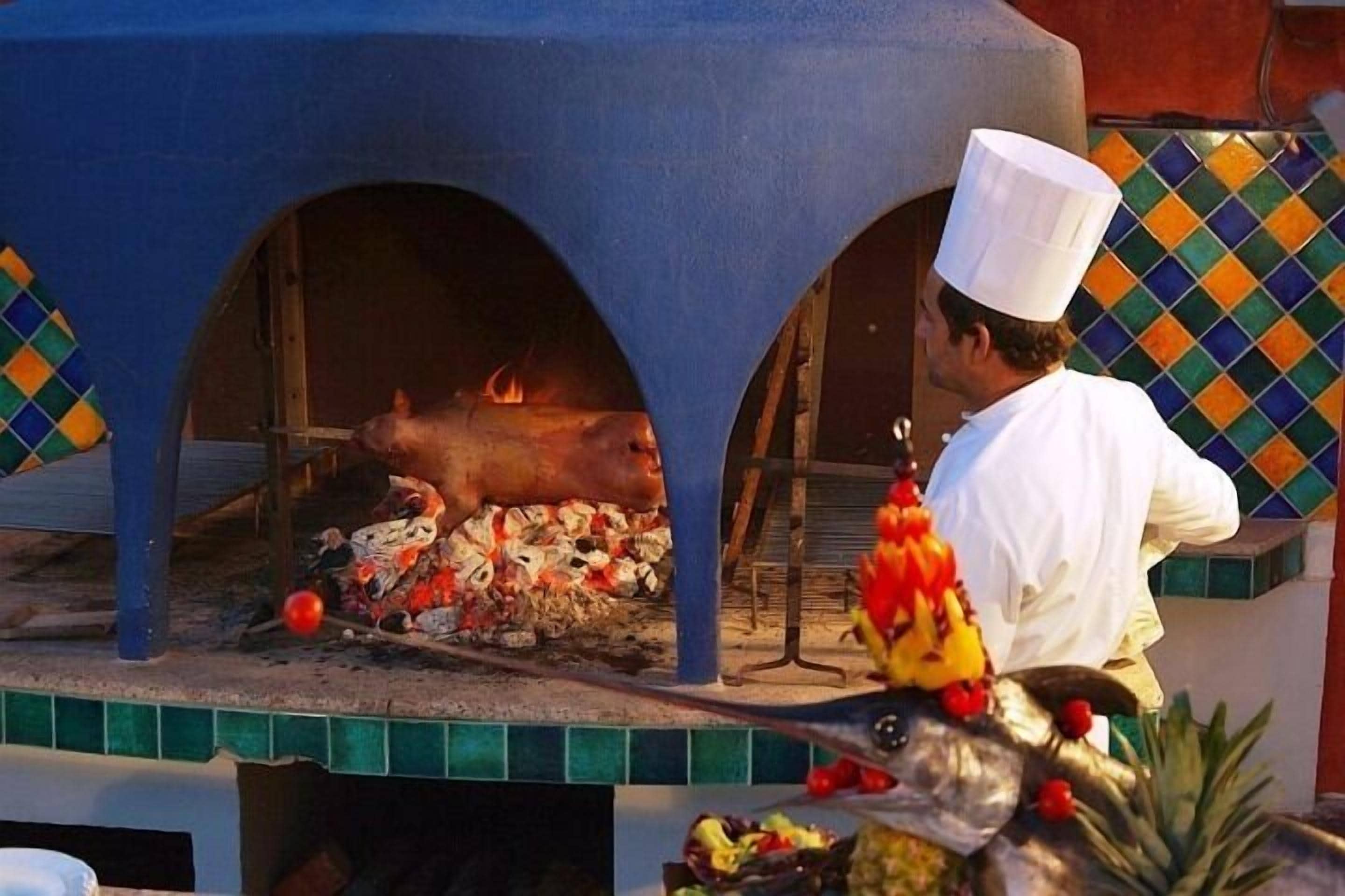Déjeuner et dîner servis sur place