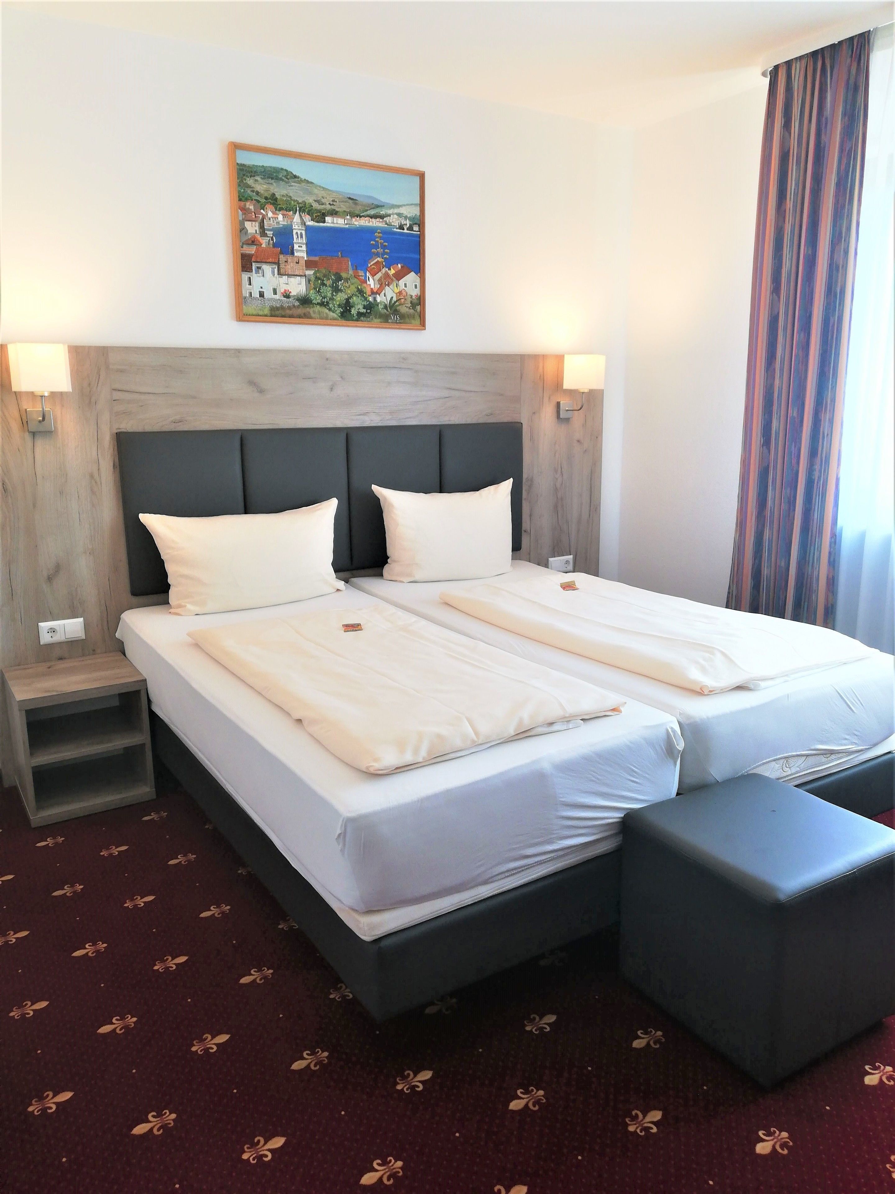 Desk, cots/infant beds, rollaway beds, free WiFi