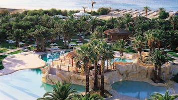 Blick von der Unterkunft