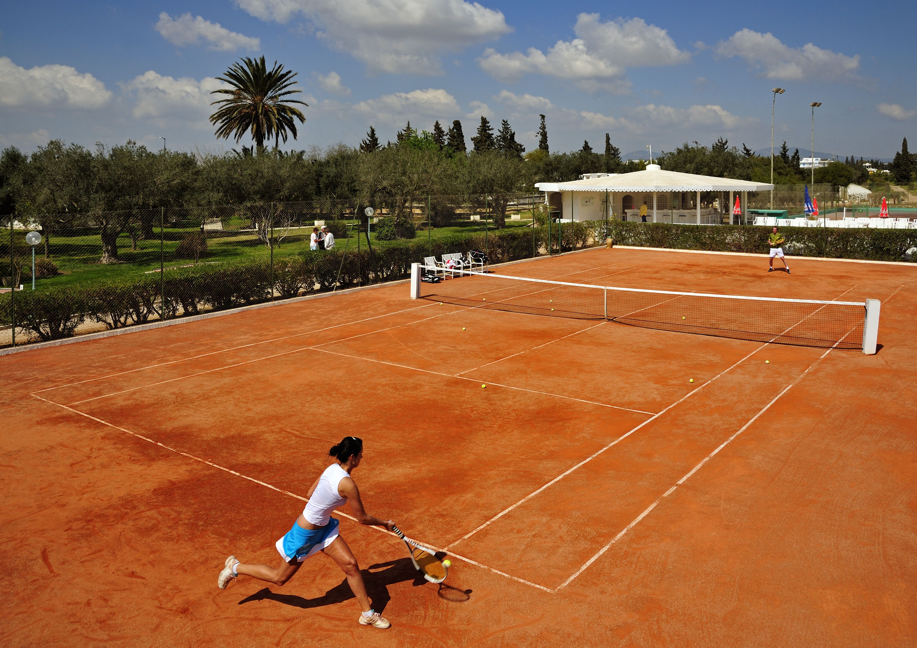 tennis court