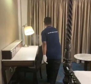 Minibar, in-room safe, desk, blackout drapes
