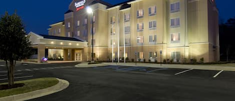 Front of property - evening/night