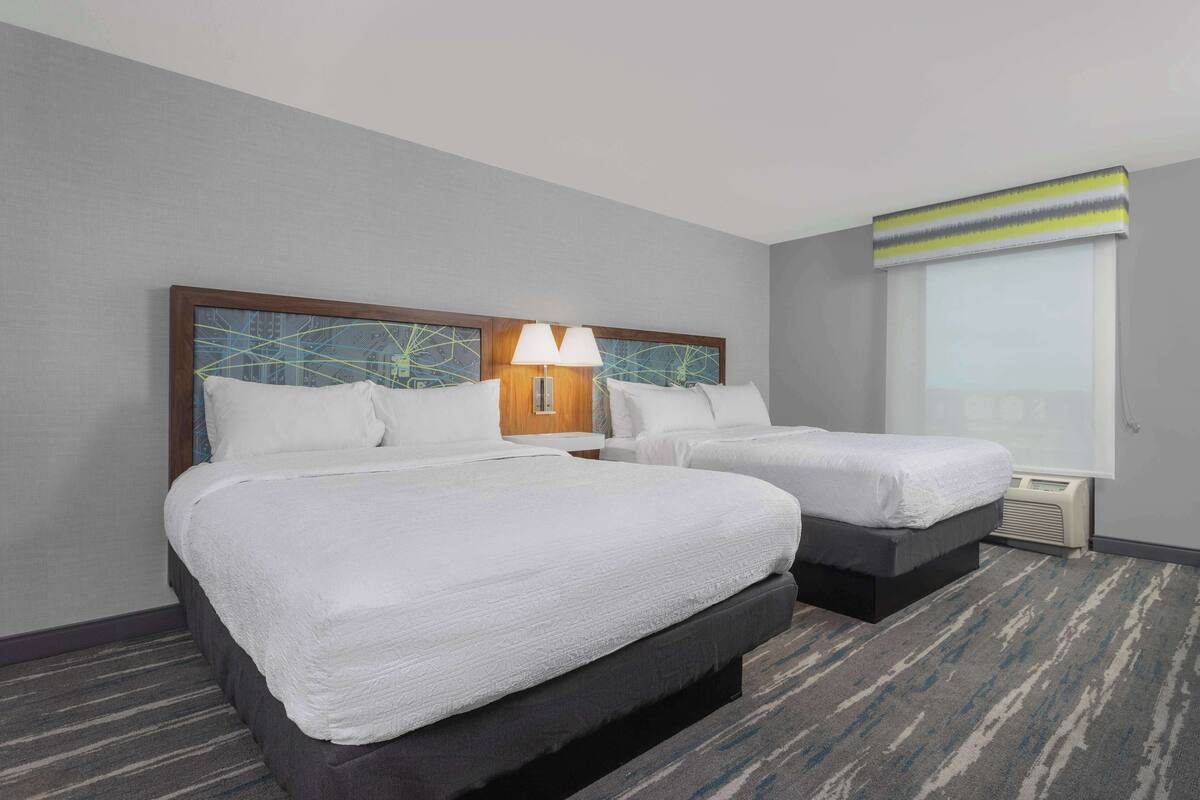 two queen beds non smoking | iron/ironing board, free cots/infant beds, free rollaway beds, free wifi