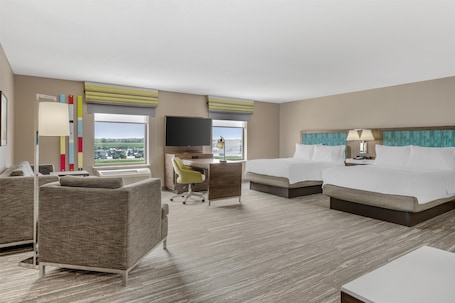 Tabla de planchar con plancha y camas plegables/adicionales . Hampton Inn & Suites Crawfordsville