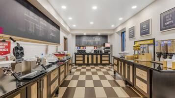 Frokostbuffé er inkludert hver dag