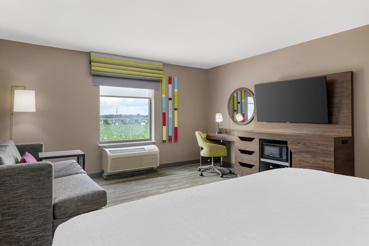 Room, 1 King Bed, Non Smoking | Iron/ironing board, rollaway beds, free WiFi, alarm clocks