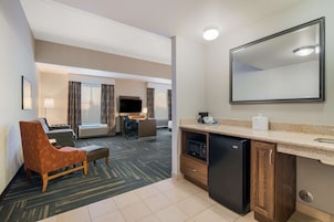 Ropa de cama de alta calidad, escritorio y cortinas blackout