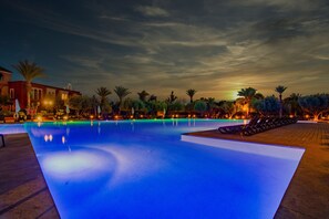 Indoor pool, 3 outdoor pools, open 9:00 AM to 6:00 PM, pool umbrellas - Delta Hotels by Marriott™ Marrakech Eden Andalou (Marrakech)