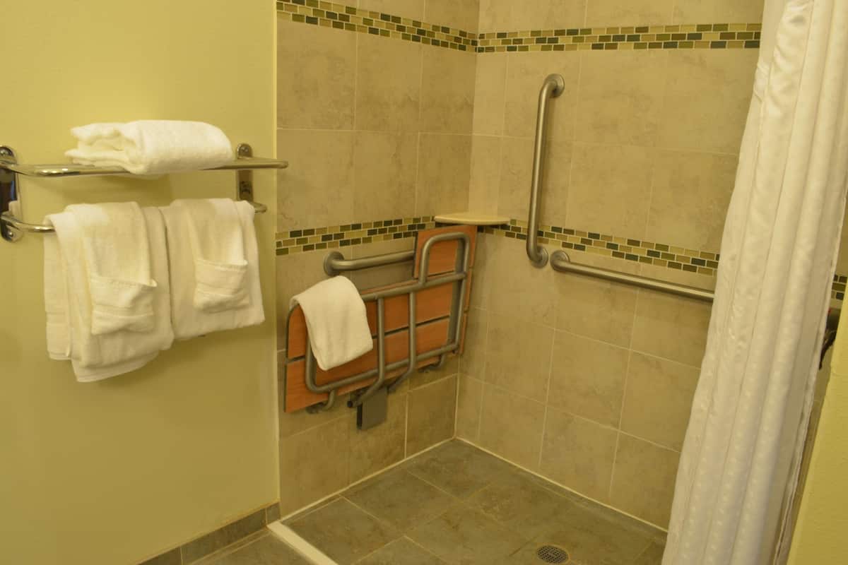 standard room, 1 king bed, accessible (communication) | 1 bedroom, desk, blackout curtains, iron/ironing board