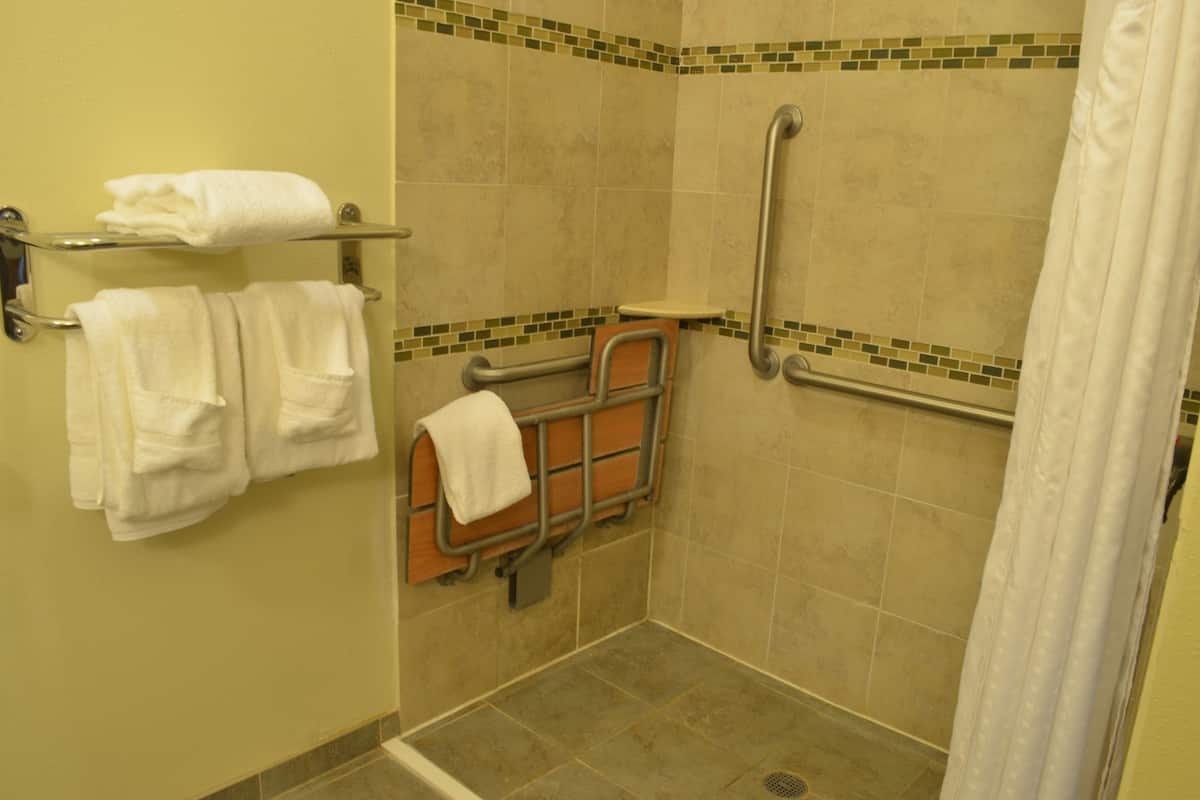 Standard Room, 1 King Bed, Accessible (Communications) | Desk, blackout drapes, iron/ironing board, free WiFi