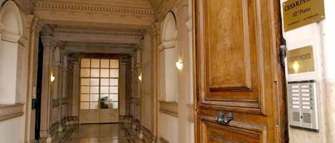 Entrada de l'allotjament