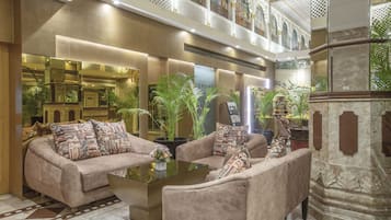 Sala de estar en el lobby
