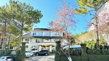 Fassade der Unterkunft