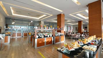 Gratis morgenmadsbuffet hver dag