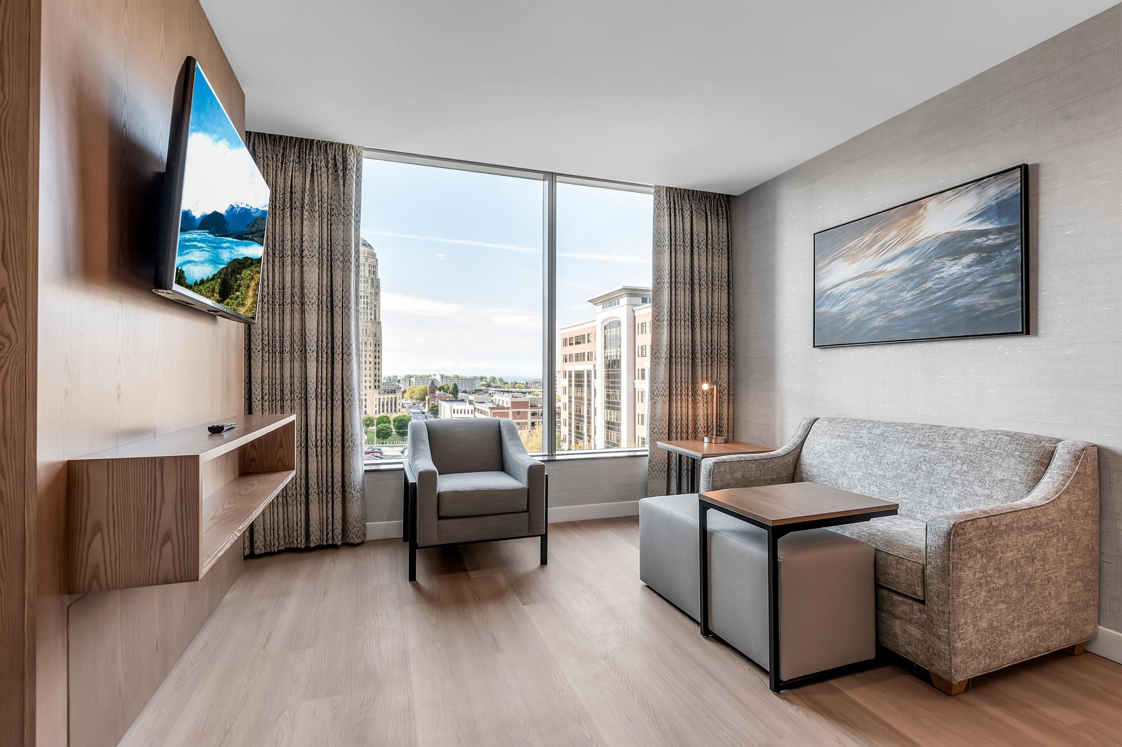 Televisor de pantalla plana de 32 polzades amb canals per cable 