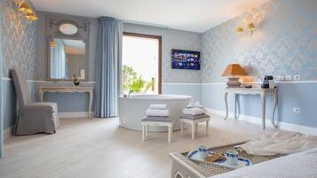 Romantic Suite | Living area | LCD TV