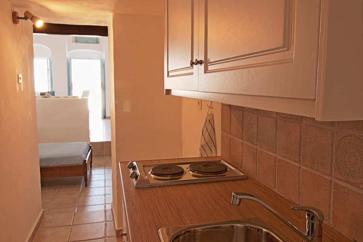 traditional apartment for 3 | private kitchenette | fridge, electric kettle