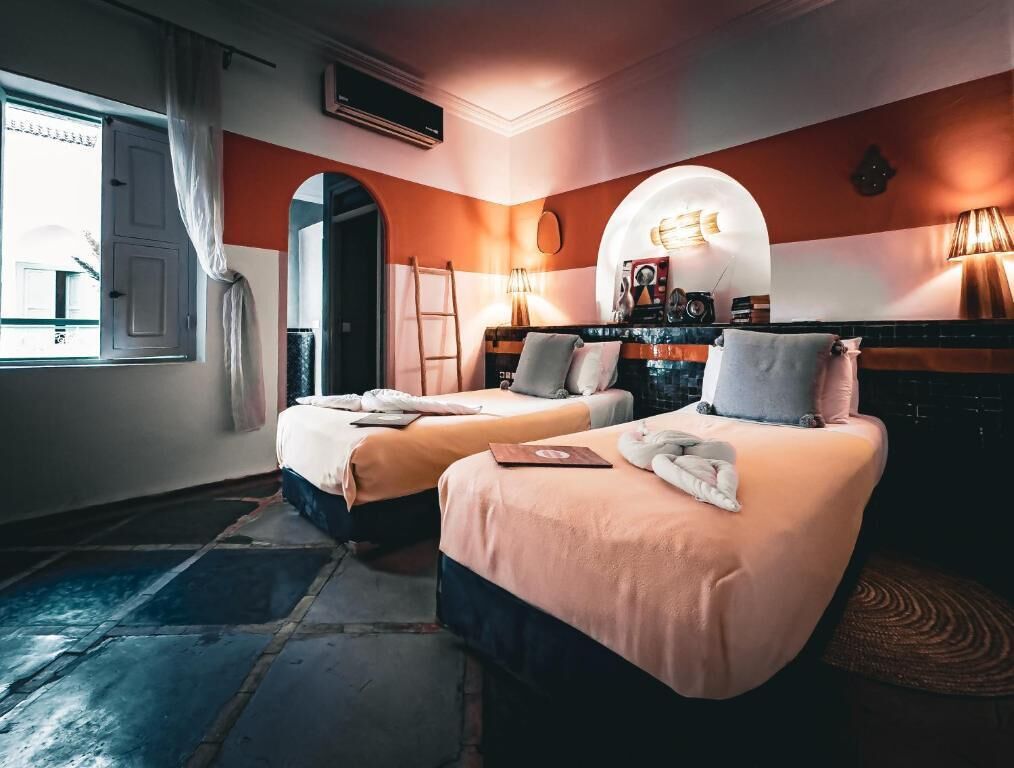 Superior Double or Twin Room, Patio, Courtyard View | 1 bedroom, premium bedding, in-room safe, individually decorated