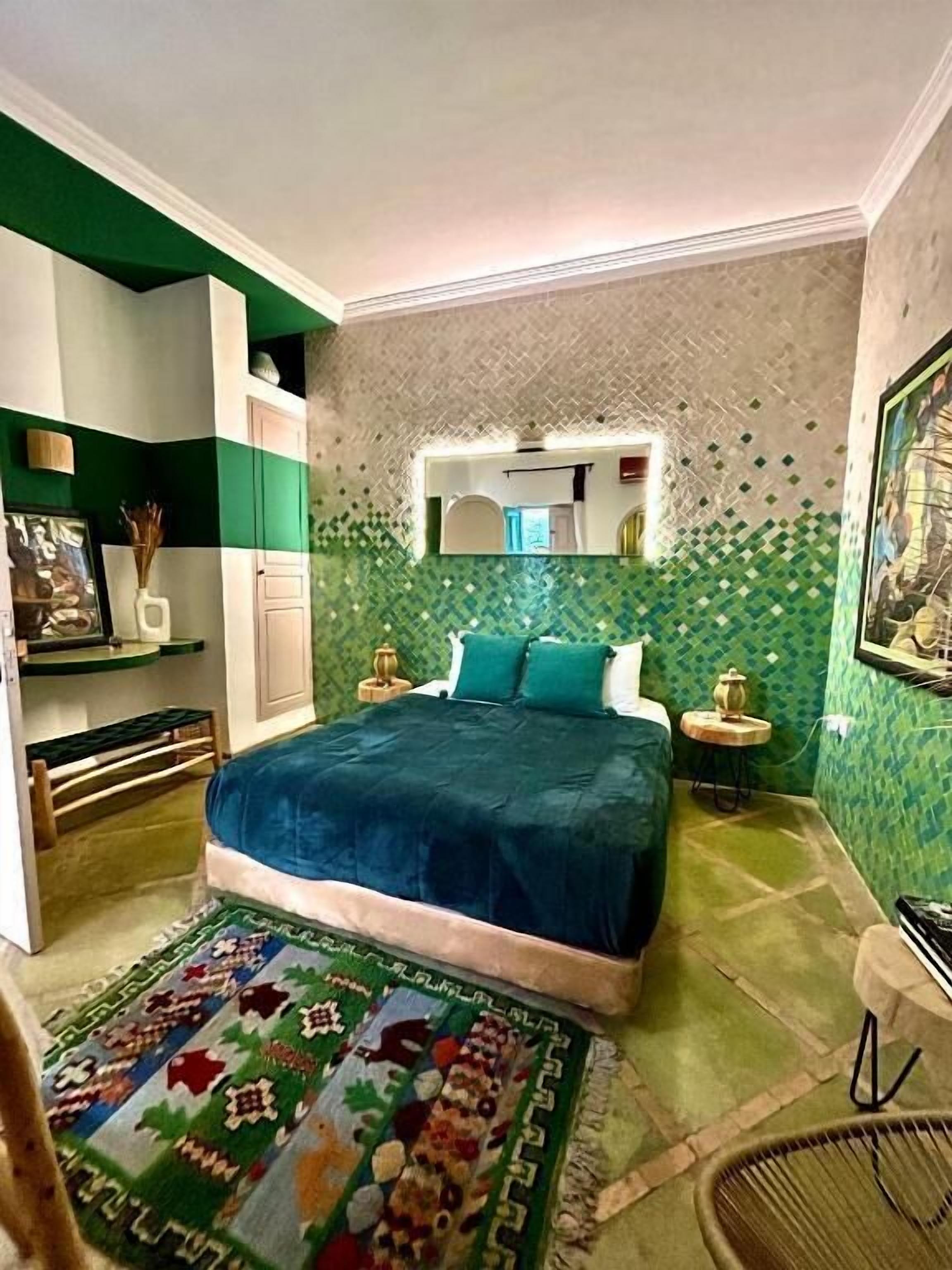 Double or Twin Room, Patio, Courtyard View | 1 bedroom, premium bedding, in-room safe, individually decorated