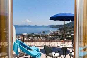 Superior Double Room, Terrace, Sea View | Terrace/patio