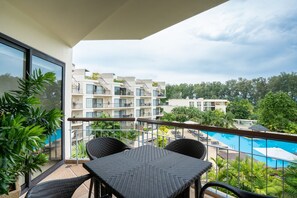 Premium-Suite, 2 Schlafzimmer | Terrasse/Patio