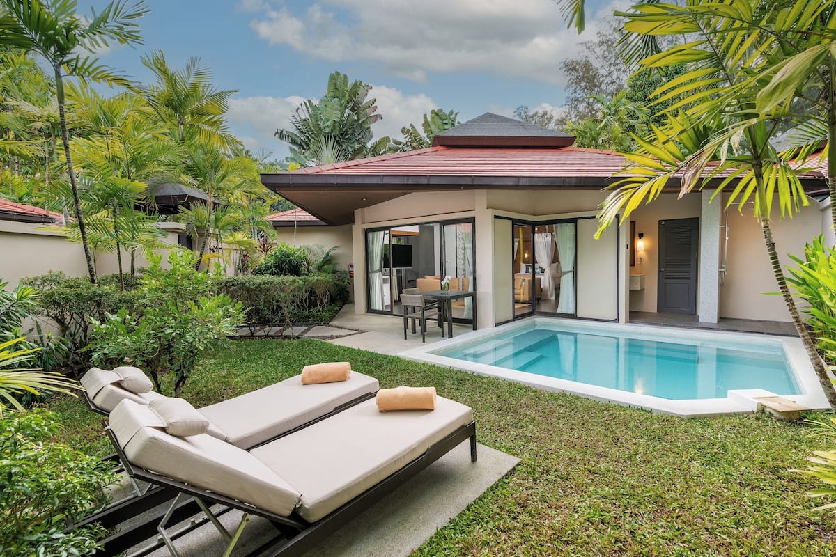 Garden Pool Villa | 1 kamar tidur, minibar, brankas, dan meja kerja