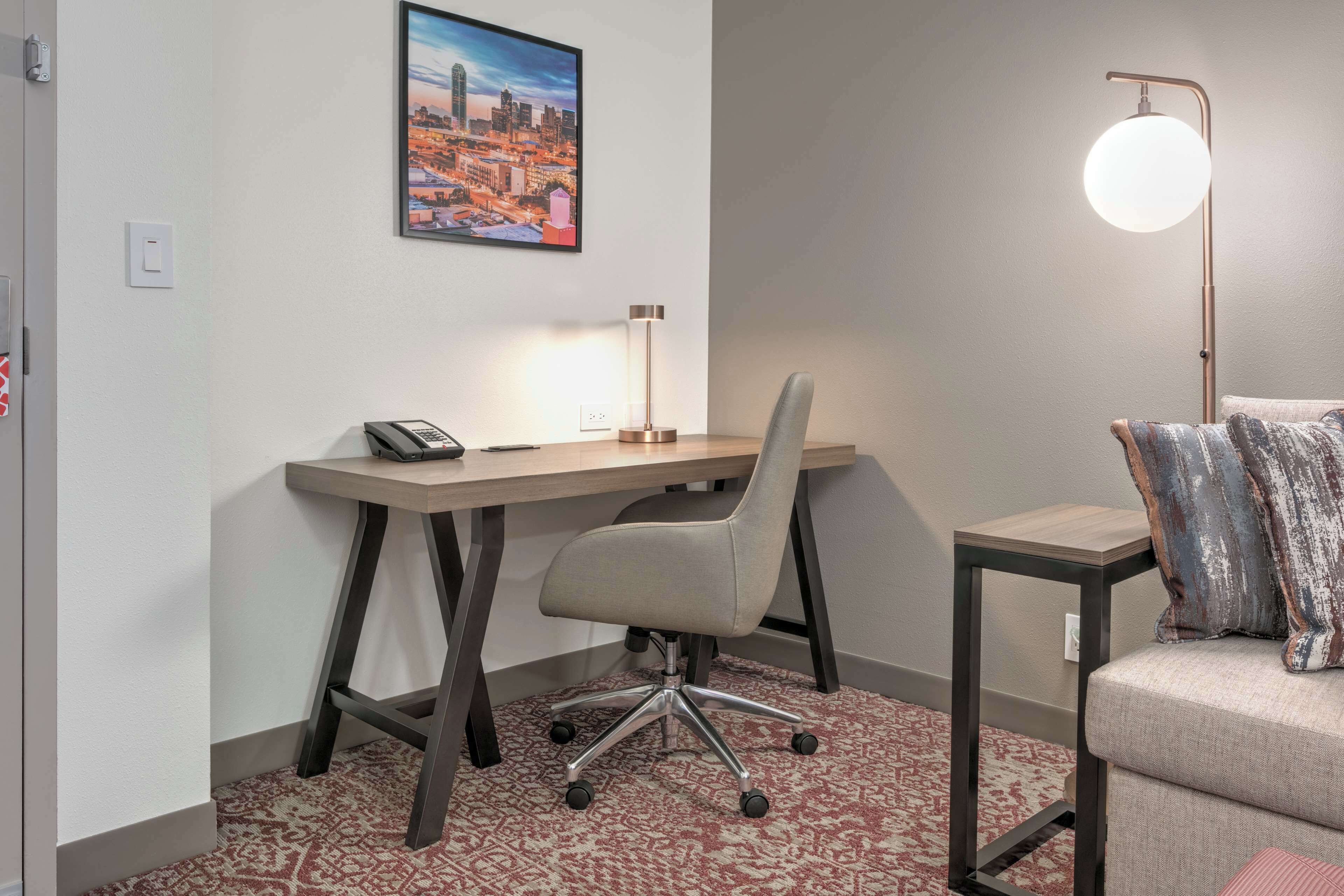 1 king bed junior suite | desk, laptop workspace, blackout curtains, iron/ironing board