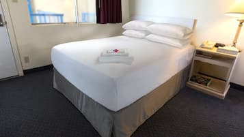 Free WiFi, bed sheets, alarm clocks