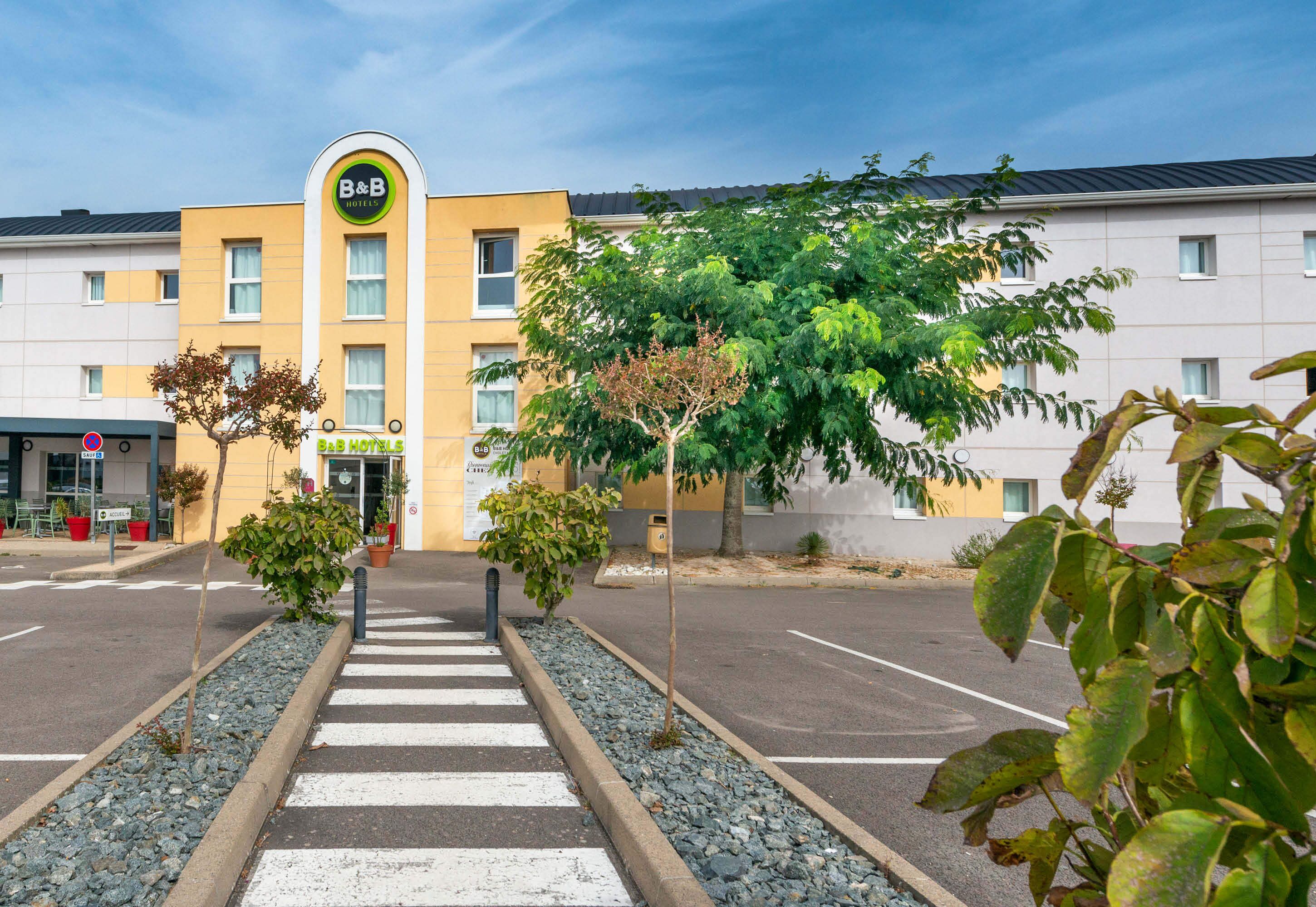 Overnatningsstedets facade