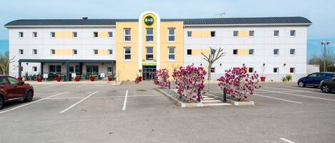 Fassade der Unterkunft