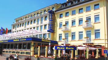 Fassade der Unterkunft