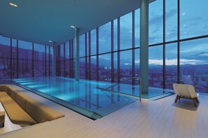 Salas para tratamentos a dois, sauna seca, sauna a vapor