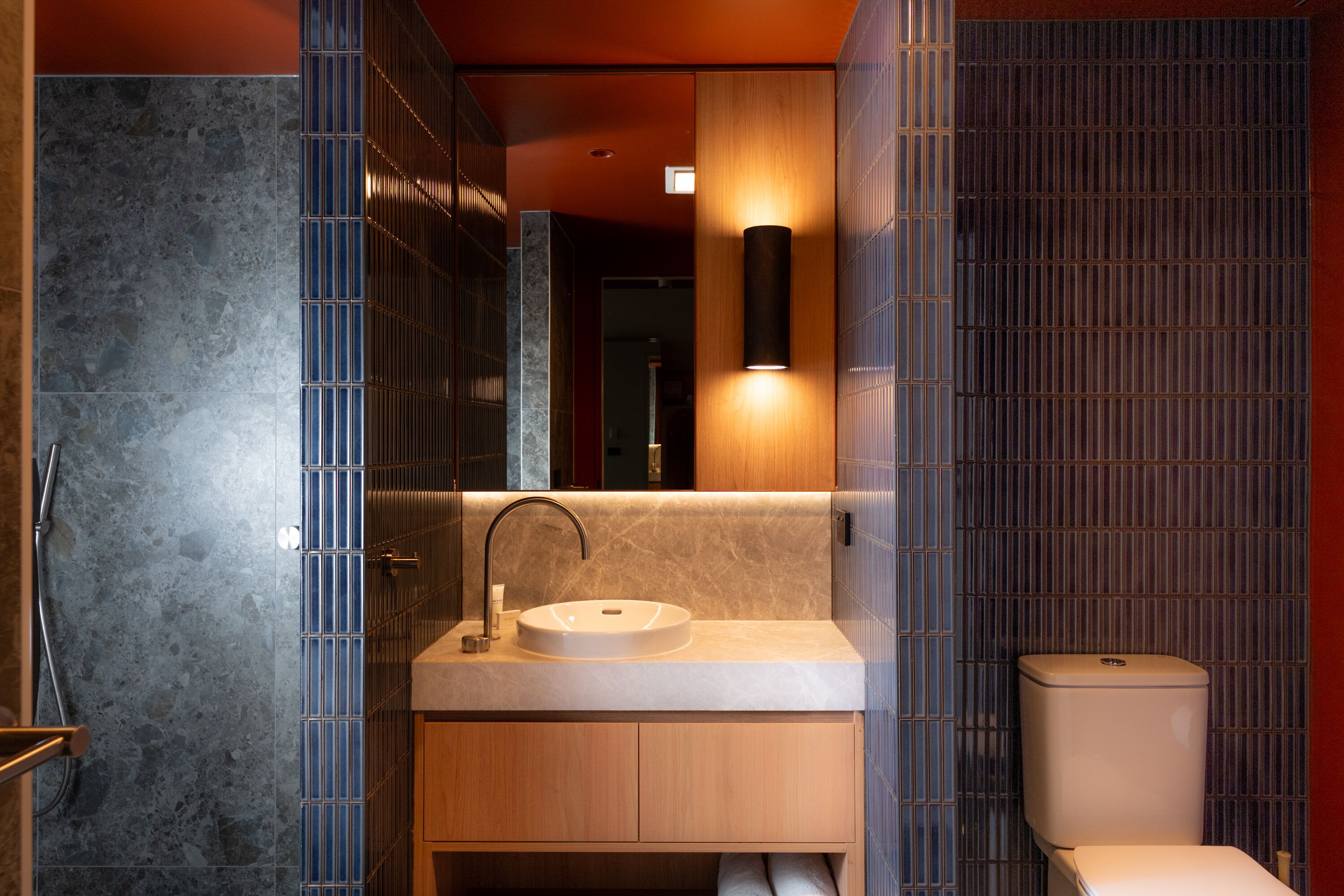 free toiletries, hair dryer, bathrobes, slippers