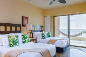 Ropa de cama de alta calidad y artículos del minibar gratis