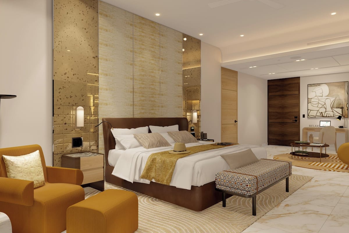 Superior kamer | Luxe beddengoed, een minibar met enkele gratis items