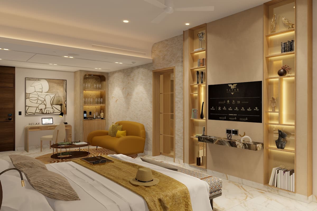 Luxury Room | Premium bedding, free minibar items, in-room safe, desk