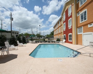 Seasonal outdoor pool