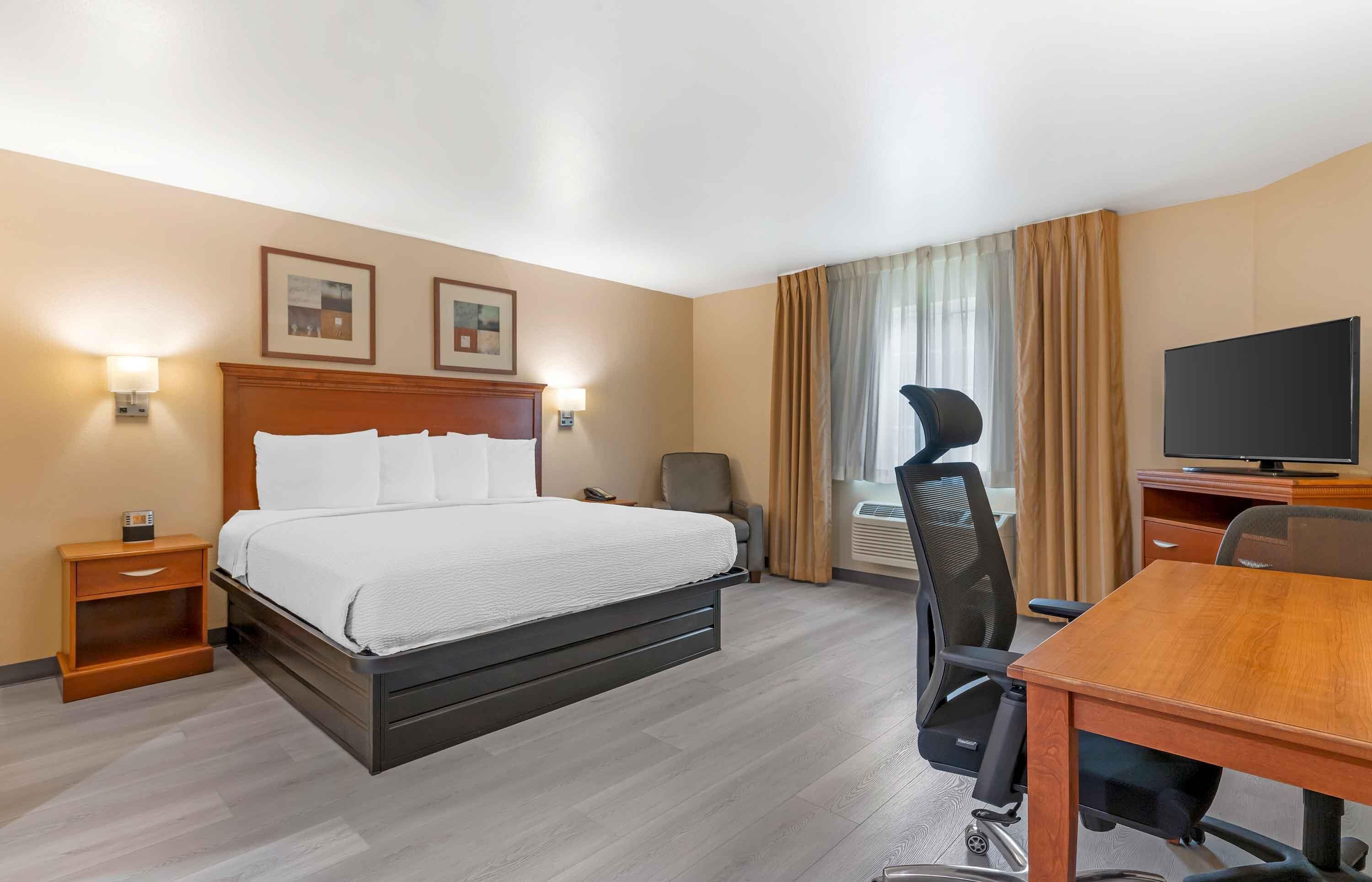 Standard Studio, 1 King Bed, Non Smoking, Refrigerator & Microwave | Individually decorated, individually furnished, desk, iron/ironing board