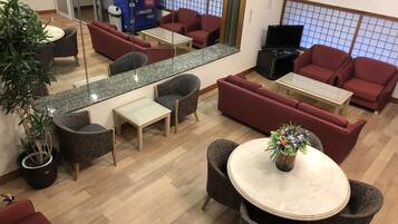 Sala de estar en el lobby