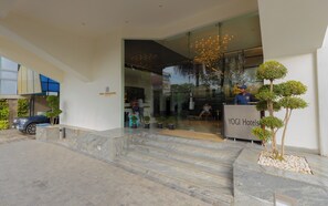 Entrée de l’hébergement