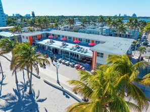 Fachada de la propiedad